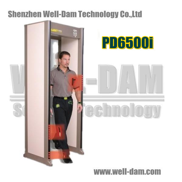 Garrett PD6500i Walk Through Metal Detector 